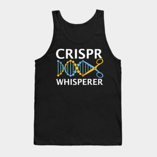 CRISPR Whisperer - DNA Biotechnology and Therapeutics Design Tank Top